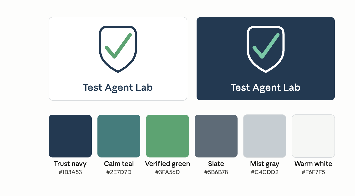 Test Agent Lab Certified shield